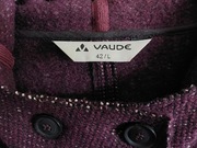 Vaude Casteras Coat L/42 wełniany płaszcz z kapturem w kolorze tej jesieni 