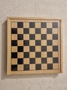 DREWNIANY ZESTAW GIER 4w1 BIERKI - CHIŃCZYK - SZACHY - WARCABY !!!!!