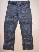 Zestaw spodnie i combat shirt MC black