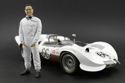 Phil Hill ver.2 Figurka 1:18 AUTOart Exoto Chaparral 2F 2 Sport Racer