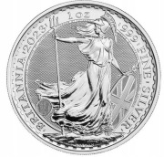 2023 - Britannia 1 uncja srebra EII