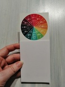 Notes na lodówkę z magnesem. Koło kwintowe.