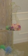 Metalowy manekin vintage 160 cm