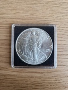 1 oz, Amerykański Orzeł, Srebrna moneta, 1986