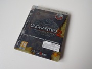 GRA PS3 Uncharted 2 AMONG THIEVES PL steelbook UNIKAT wydanie 