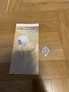Moneta Dzieje złotego - 1 zł z folderem
