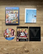 Gra GTA V 5 PL Polska Wersja + Mapa Ps4 Playstation 4 Slim Pro Ps5 5