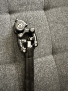 Sztyca amortyzowana  Suntour NCX 31,6mm 350mm czarna jak nowa