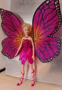 Lalka Barbie Mariposa Księżniczka Wróżek, rozkładane skrzydła /Mattel/