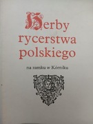 Herby Rycerstwa Polskiego na zamku w Kórniku  70szt komplet