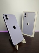 iPhone 11/Purple/100% Kondycji/Super Stan/Pełen Zestaw