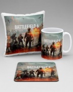 Battlefield 6 gra FPS prezent dla gracza geeka zestaw Poduszka podkladka ku