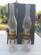 Lampy naftowe KILNER. Do renowacji. Lata 40-ste. Anglia