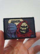 Naszywka Skeletor disapproves na rzep Masters of the Universe