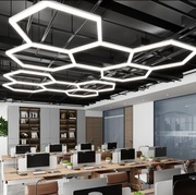 Lampa LED PLASTER MIODU 3.4x1.7m Barwa zimna 6500K Biuro Detaling Garaż