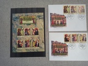 Znaczki Święci Polscy komplet 2002