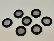 Uszczelka gumowa z filtrem płaskim 24mm