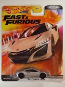 HOT WHEELS PREMIUM '17 ACURA NSX FAST & FURIOUS