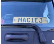 Tablica imienna MACIEJ