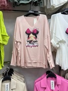 Bluzka damska różowa sweterkowa biust 120/130