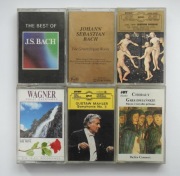 Bach Wagner Mahler Carl Orff Chorały muzyka klasyczna kasety komplet