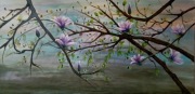 PIERWSZE MAGNOLIE  140x70 cm AKRYL