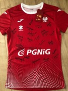Koszulka JOMA nowa z metką oryginalna z autografami piłkarek piłka ręczna