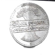 10 Pfennig 1914 F  i  50 Pfennig 1919.A.