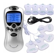 Masażer Elektroniczny Elektrostymulator EMS TENS z 4 Elektrodami