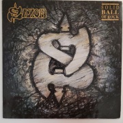 Saxon - Solid Ball Of Rock 1990 EX-/VG+ Winyl