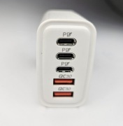 Ładowarka USB PD 240W z 5 portami, szybkie ładowanie 3xUSB-C 2xUSB-A 