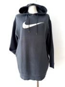 DAMSKA BLUZA FIRMY NIKE ROZMIAR 36 CZARNA Z KAPTUREM DLUGA KANGURKA