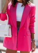 MARYNARKA EDAN XS S różowa jak nowa