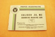 Browning Machine Gun M2 MANUAL luty 1944