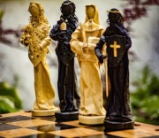 Szachy ręcznie wykonane