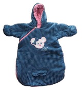 UNISEKS - spiworek niemowlecy z mozliwoscia zapięcia pasa -50/56cm