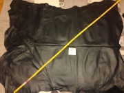 Skóry cielęce i wołowa - czarne 