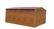 Garaż blaszany 3.5x6 profil zamknięty, ocynk premium Blachodachówka