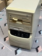 Komputer Retro PC Pentium 120MHz 64MB S3 Trio64V+ Stacja 5.25 i 3.5 MS-DOS