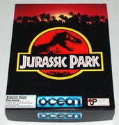 Zabytkowa klasyczna gra na Amigę - Jurasic Park - idealna