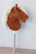 koń na patyku hobby horse handmade A4 kucyk islandzki ISLA