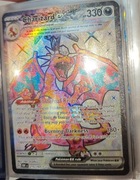 Karta Pokemon Charizard EX OBF 215