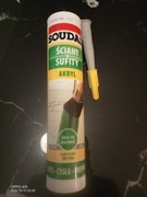 soudal akryl ściany i sufity szary 280ml