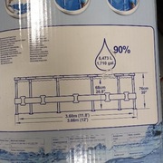 Basen stelażowy Bestway 366x76 komplet + skimmer