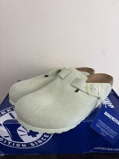 Klapki/Mule Birkenstock Boston Faded Lime 1026774 - regular fit