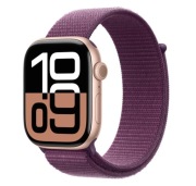 Oryginalny jak nowy pasek - Dojrzała Śliwka - opaska sportowa Apple Watch