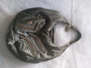 Oryginalna torebka worek Tod's oliwkowa