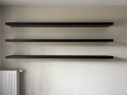 Półka ścienna Ikea LACK, czarnobrąz,  110x26 