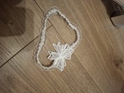 Podwiązka XL biała 