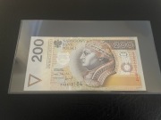 Banknot 200 zł 1994 – Rzadka Seria AA – Stan Kolekcjonerski